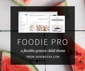 StudioPress Premium WordPress Themes: Foodie Theme